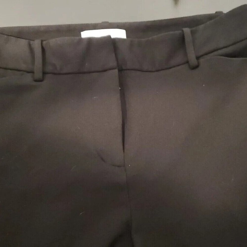 Liz Claiborne Pants Womens 8 Black Straight Leg